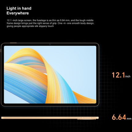 Honor Pad V8 Pro ROD-W09 WiFi 12.1 pulgadas 8GB 256GB 144Hz