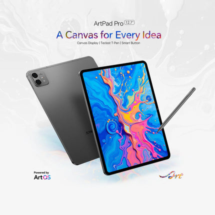 Teclast ArtPad Pro Tablet PC 12.7 pulgadas 8GB RAM 256GB almacenamiento Android 15 Dual SIM 4G