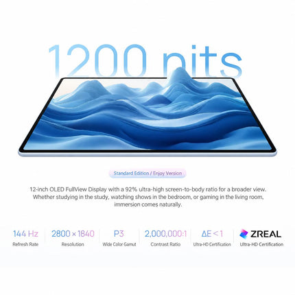 HUAWEI MatePad Air 12 pulgadas 12GB 256GB OLED 144Hz HarmonyOS 6.1 Azul