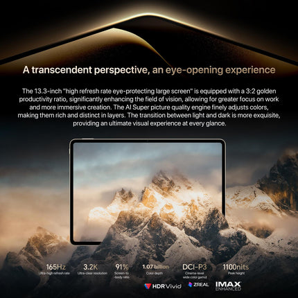 Honor MagicPad3 Pro Tablet PC 13.3 pulgadas 16GB 512GB Gold