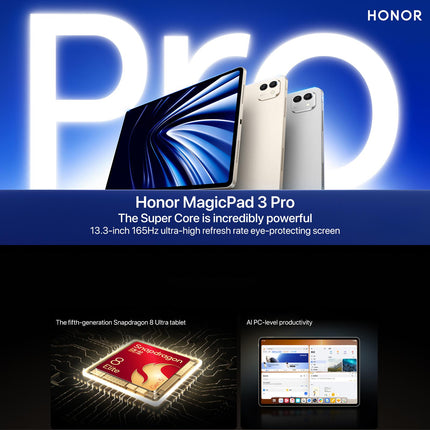 Honor MagicPad3 Pro Tablet PC 13.3" 12GB 512GB WiFi 165Hz