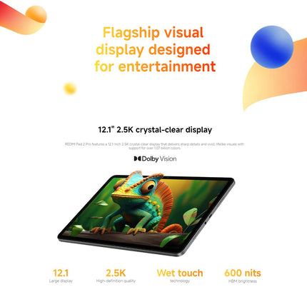 REDMI Pad 2 Pro Tablet 12.1" 8GB 256GB Snapdragon 7s Gen4