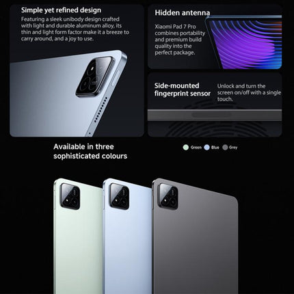 Xiaomi Pad 7 Pro Global Tableta 12GB+512GB Edicion Global