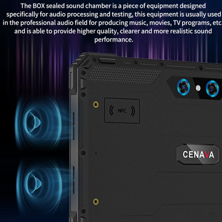 CENAVA A88ST IP68 Rugged Tablet PC, 4GB+64GB, 8 inch Android 11 MTK6771 Octa Core, 4G Network, EU Plug, A88ST