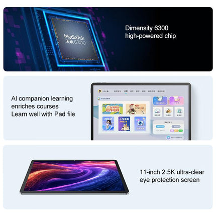 Tablet Lenovo Xiaoxin Pad 11 pulgadas 6GB 128GB Android 15 Grey