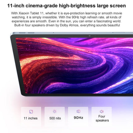 Tablet Lenovo Xiaoxin Pad 11 pulgadas 6GB 128GB Android 15 Grey