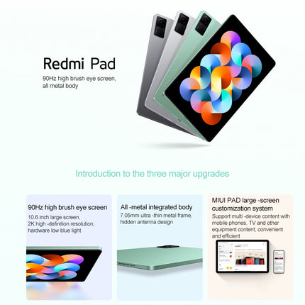 Xiaomi Redmi Pad 10.6" 4GB 128GB MediaTek Helio G99 8000mAh