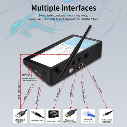 PiPo X9S All-in-One Mini PC, 9.0 inch, 4GB+64GB