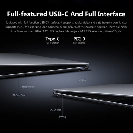 CHUWI CoreBook X Laptop I5-8259U 14 8GB+512GB WiFi Dual Band by CHUWI