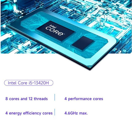 Lenovo XiaoXin 16 2025 Laptop 24GB+512GB Windows 11 Home Intel Core i5-13420H 8-Core Rendimiento Potente