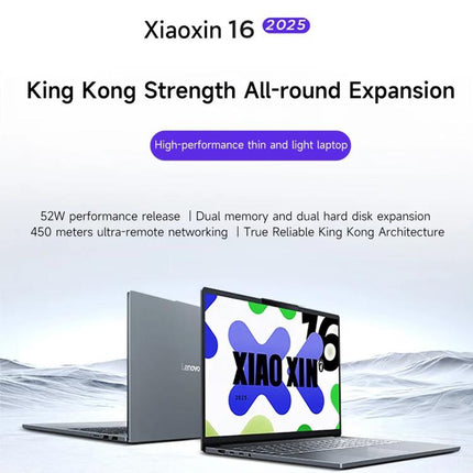 Lenovo XiaoXin 16 2025 Laptop 24GB+512GB Windows 11 Home Intel Core i5-13420H 8-Core Rendimiento Potente