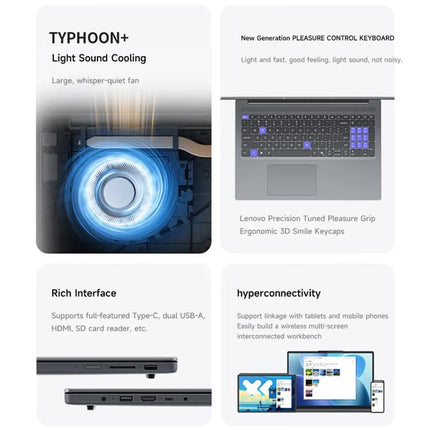 Lenovo XiaoXin 16 SE 2025 Laptop 16GB+512GB Windows 11 Rendimiento 8 Núcleos