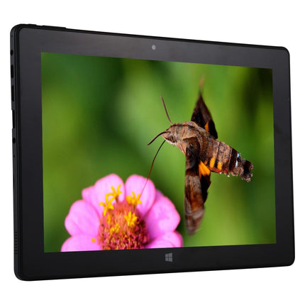 Hongsamde Tablet PC 12GB 128GB 10.1 Pulgadas Windows 11 Intel Celeron N4120 Sin Teclado Funda de Cuero Enchufe US