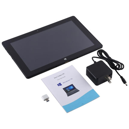 Hongsamde Tablet PC 12GB 128GB 10.1 Pulgadas Windows 11 Intel Celeron N4120 Sin Teclado Funda de Cuero Enchufe US