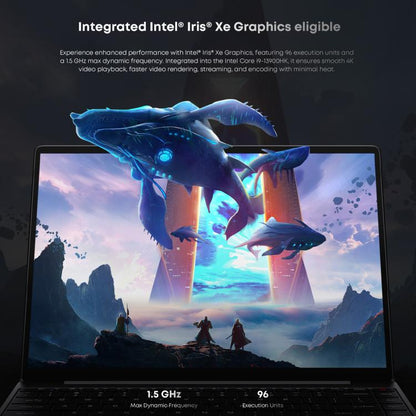 CHUWI CoreBook X Portátil 14 Pulgadas i9-13900HK 32GB 1TB Windows 11 Wi-Fi 6