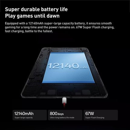 OnePlus Pad 2 Pro Tableta 13.2" 12GB 256GB ColorOS 15.0 Plata