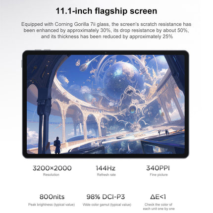 Lenovo Xiaoxin Pad Pro Tablet 11.1" 8GB 256GB WiFi 3200x2000