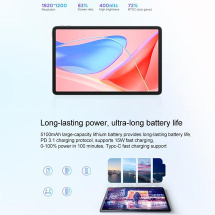 Lenovo S10 Tablet 10.1 pulgadas 8GB 128GB ZUI16 Gris