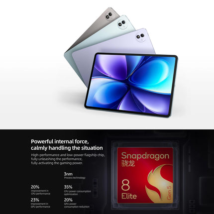 vivo Pad6 Pro Tablet 13.2" 12GB 256GB 4K Snapdragon 8 Elite