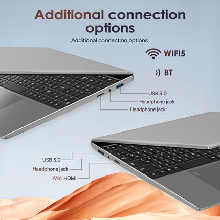 GXMO T152J Laptop 15.6" 16GB 512GB Windows 11 Pro Gris