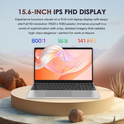 GXMO T152J Laptop 15.6" 16GB 512GB Windows 11 Pro Gris
