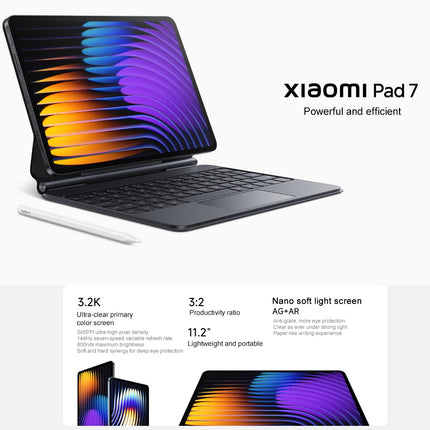 Xiaomi Pad 7 11.2 pulgadas 8GB 256GB Snapdragon 7+ Gen3 Verde