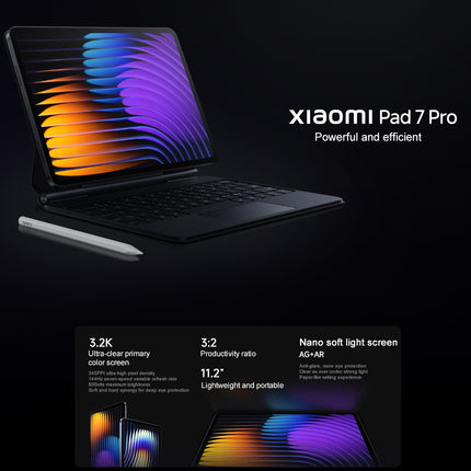 Xiaomi Pad 7 Pro Pantalla Suave 11.2" 12GB 512GB Snapdragon 8s