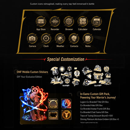 Lenovo LEGION Y700 Gen5 DNF Edition Tablet Gaming 8.8 Pulgadas 12GB RAM 512GB ROM Snapdragon 8 Elite Gen5 Android 16
