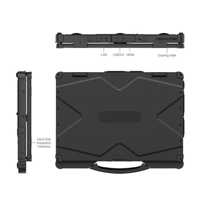 UNIWA ULAP R14 Laptop Resistente 8GB 256GB Pantalla 14" 1920x1080
