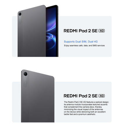 REDMI Pad 2 SE Tablet 9.7" 6GB 128GB Snapdragon 6s HyperOS 3