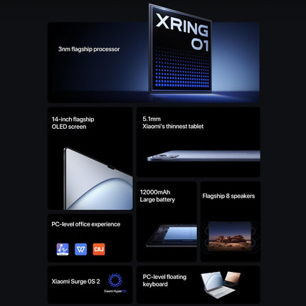 Xiaomi Pad 7 Ultra Pantalla 14 pulgadas 12GB 512GB HyperOS 2