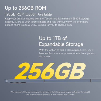 Ulefone Tab A11 Tableta 6GB+256GB Pantalla 11 Pulgadas by Ulefone