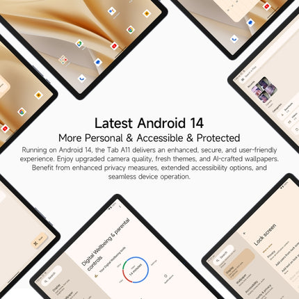 Ulefone Tab A11 Tableta 6GB+256GB Pantalla 11 Pulgadas by Ulefone