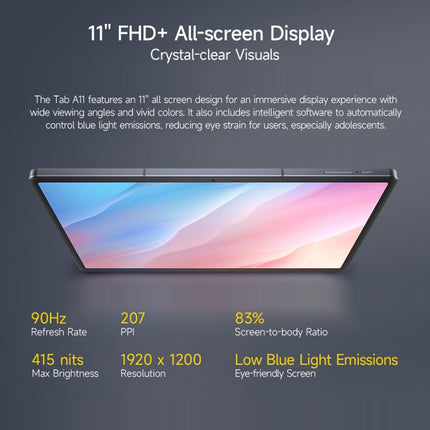 Ulefone Tab A11 Tableta 6GB+256GB Pantalla 11 Pulgadas by Ulefone