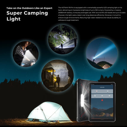 HOTWAV Tab R9 Pro Tableta IP68 6GB+256GB 4G Android 14 by HOTWAV