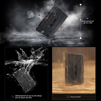 HOTWAV Tab R8 Tablet Rugged 10.1" 4GB 128GB Android 14 IP68/IP69K