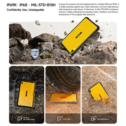 Ulefone Rugking Pad Pro Tablet Rugged 8GB 128GB 8.68 pulgadas