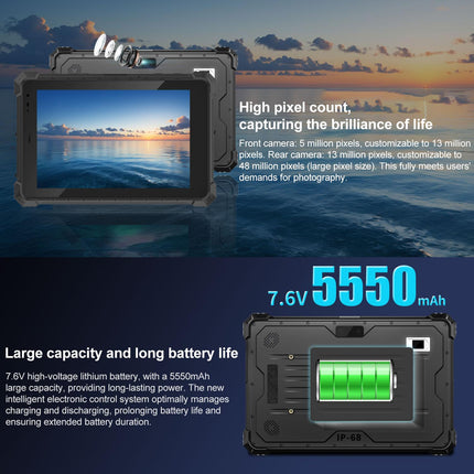 CENAVA A10R Tablet Rugerizada IP68 10.1 Pulgadas 8GB RAM 128GB ROM Android 12