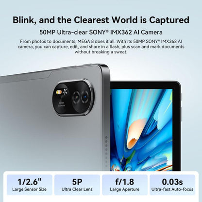Blackview MEGA 8 Tableta 12GB+256GB 13 Pulgadas 4G Versión Global by Blackview
