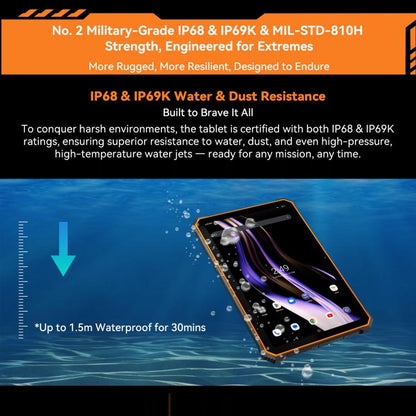 Blackview Active 5 Tablet 8GB+128GB 4G Rugged Android 14