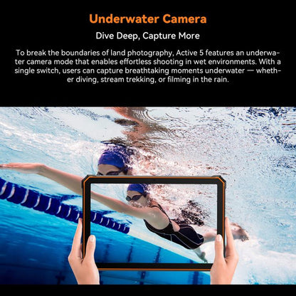 Blackview Active 5 Tablet 8GB+128GB 4G Rugged Android 14