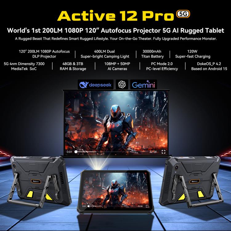 Blackview Active 12 Pro 5G Tableta 11Pulgadas 12GB+256GB