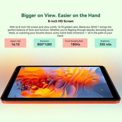 Blackview ZENO 1 Tablet 8 Pulgadas Android 15 4G 4GB+64GB