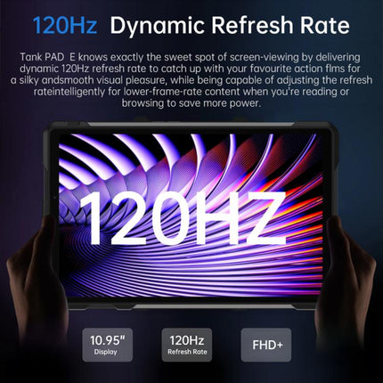 Unihertz 8849 Tank Pad E Tableta 12GB+512GB 4G Proyector by Unihertz