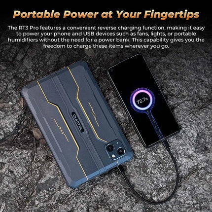 OUKITEL RT3 Pro Tablet Rugged 8 Pulgadas 4GB 128GB Android 14