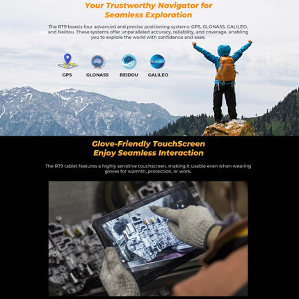 OUKITEL RT9 Tableta Robusta 6GB+256GB 11 Pulgadas Pantalla