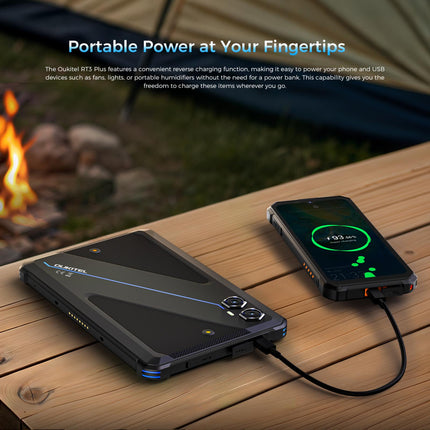 OUKITEL RT3 Plus Tablet Rugged 8.0" 4GB 128GB IP68 Android 15