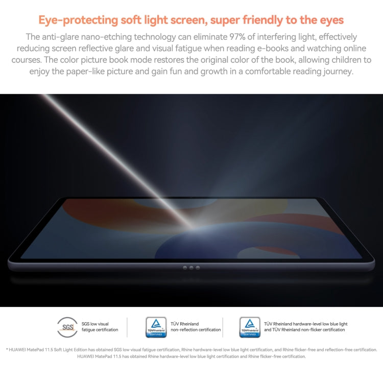 HUAWEI MatePad 11.5 2024, WiFi 8GB+256GB, Pantalla 120Hz