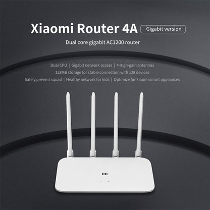 Xiaomi Router 4A AC1200 Doble Banda 1167Mbps 128MB Gigabit