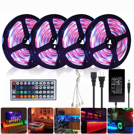 YWXLight 5M RGB LED Strip Control Remoto 44 Teclas